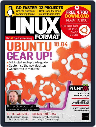 Linux Format June 1st, 2018 Digital Back Issue Cover