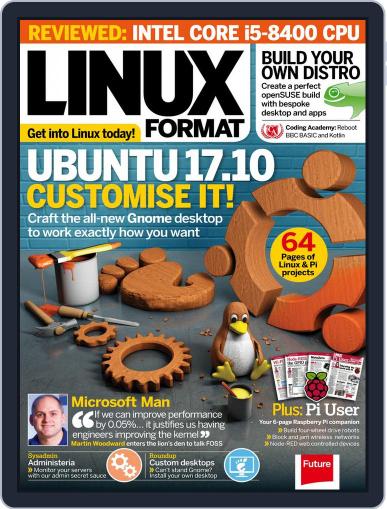 Linux Format December 1st, 2017 Digital Back Issue Cover