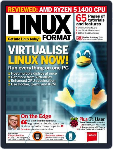 Linux Format August 15th, 2017 Digital Back Issue Cover