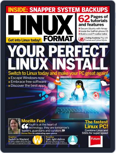 Linux Format January 1st, 2017 Digital Back Issue Cover