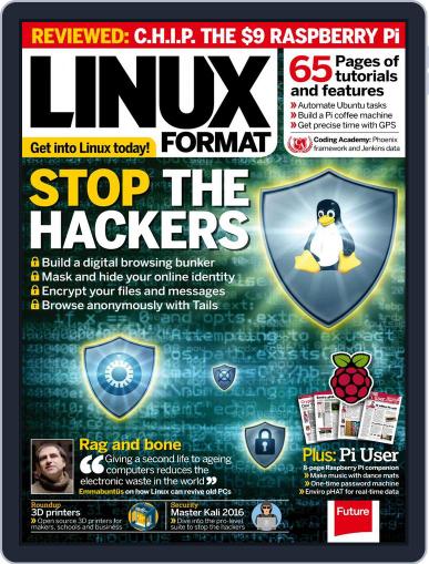 Linux Format October 1st, 2016 Digital Back Issue Cover