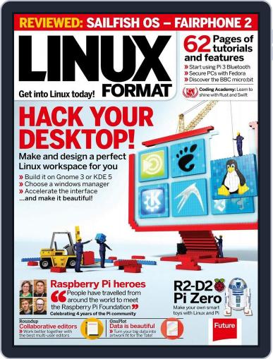 Linux Format April 12th, 2016 Digital Back Issue Cover