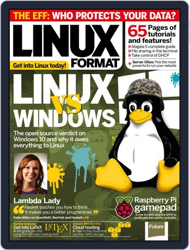 Linux Format August 15th, 2015 Digital Back Issue Cover