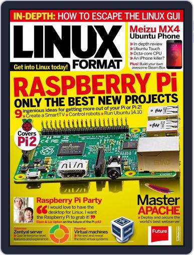 Linux Format April 15th, 2015 Digital Back Issue Cover