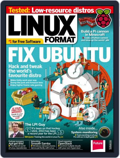 Linux Format June 18th, 2014 Digital Back Issue Cover