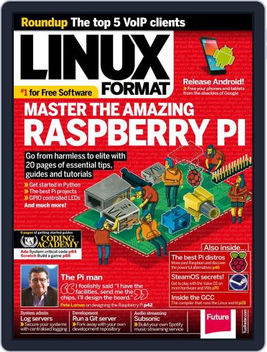 Linux Format February 3rd, 2014 Digital Back Issue Cover