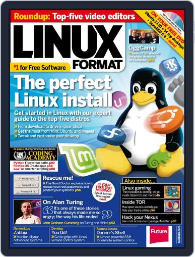 Linux Format December 4th, 2013 Digital Back Issue Cover