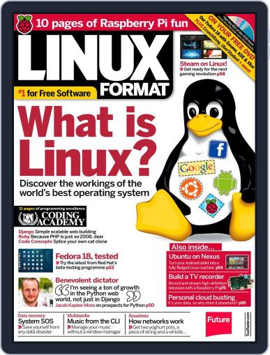 Linux Format (Digital) February 28th, 2013 Issue Cover