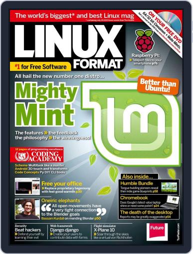 Linux Format January 2nd, 2013 Digital Back Issue Cover