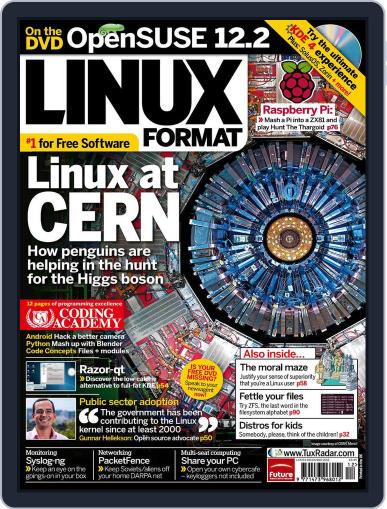 Linux Format October 10th, 2012 Digital Back Issue Cover