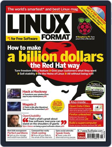 Linux Format June 20th, 2012 Digital Back Issue Cover