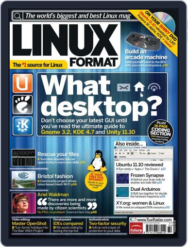 Linux Format November 9th, 2011 Digital Back Issue Cover