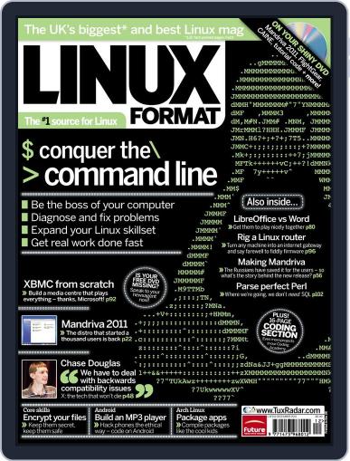 Linux Format October 12th, 2011 Digital Back Issue Cover