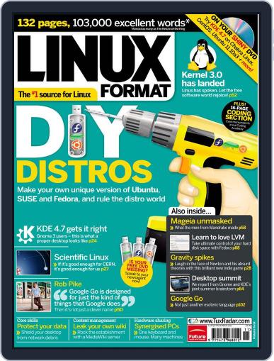 Linux Format September 14th, 2011 Digital Back Issue Cover