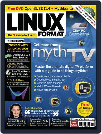 Linux Format April 1st, 2011 Digital Back Issue Cover