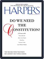 Harper's (Digital) Subscription                    October 1st, 2019 Issue