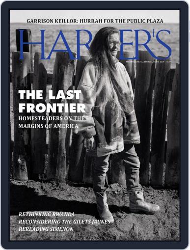 Harper's August 1st, 2019 Digital Back Issue Cover