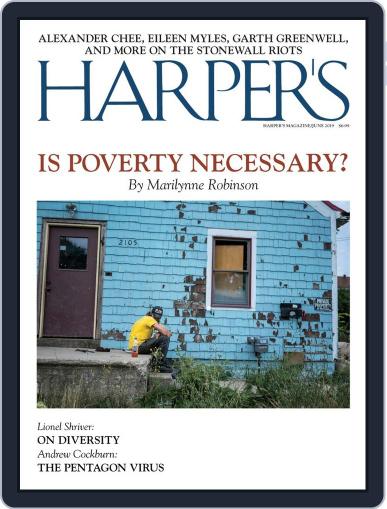 Harper's June 1st, 2019 Digital Back Issue Cover