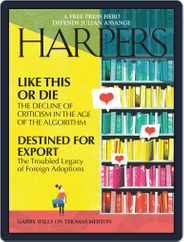 Harper's (Digital) Subscription                    April 1st, 2019 Issue