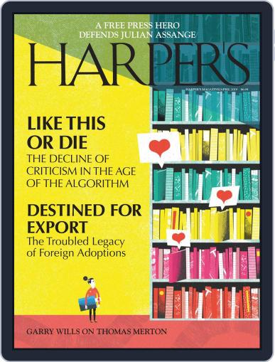 Harper's April 1st, 2019 Digital Back Issue Cover