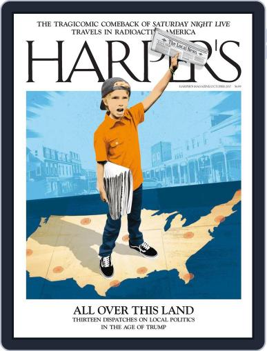 Harper's October 1st, 2017 Digital Back Issue Cover
