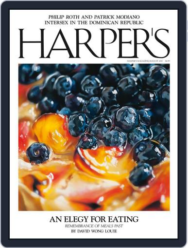 Harper's August 1st, 2017 Digital Back Issue Cover