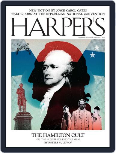 Harper's October 1st, 2016 Digital Back Issue Cover