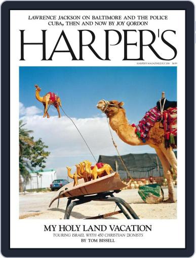 Harper's June 28th, 2016 Digital Back Issue Cover
