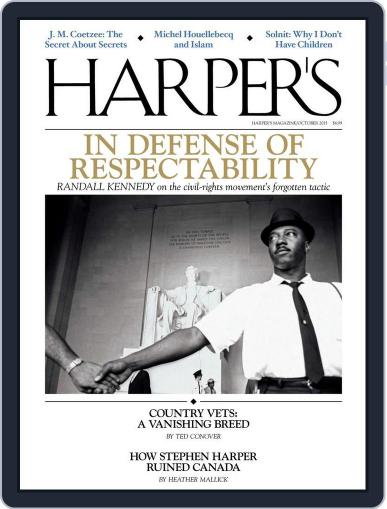 Harper's September 22nd, 2015 Digital Back Issue Cover