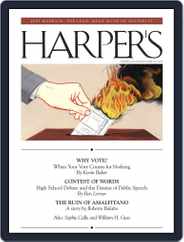 Harper's (Digital) Subscription                    September 25th, 2012 Issue