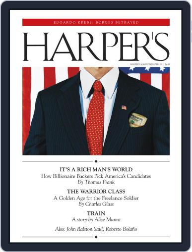 Harper's March 27th, 2012 Digital Back Issue Cover