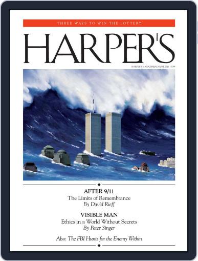 Harper's July 26th, 2011 Digital Back Issue Cover