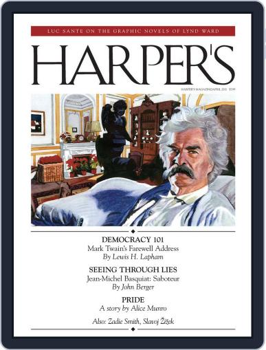 Harper's March 22nd, 2011 Digital Back Issue Cover