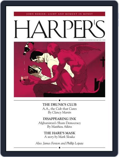 Harper's December 28th, 2010 Digital Back Issue Cover