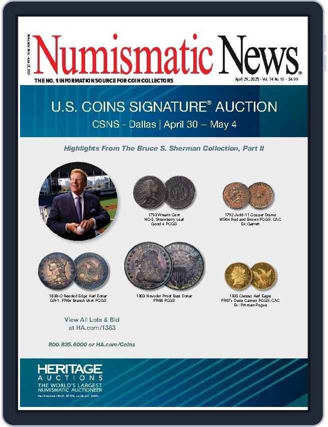 Numismatic News (Digital) Subscription                    April 29th, 2025 Issue