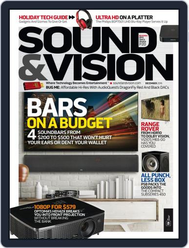 Sound & Vision November 11th, 2016 Digital Back Issue Cover