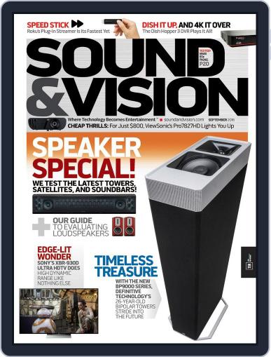 Sound & Vision July 29th, 2016 Digital Back Issue Cover