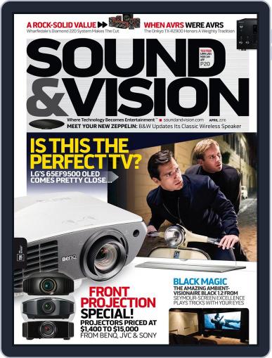 Sound & Vision April 1st, 2016 Digital Back Issue Cover