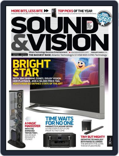 Sound & Vision February 1st, 2016 Digital Back Issue Cover
