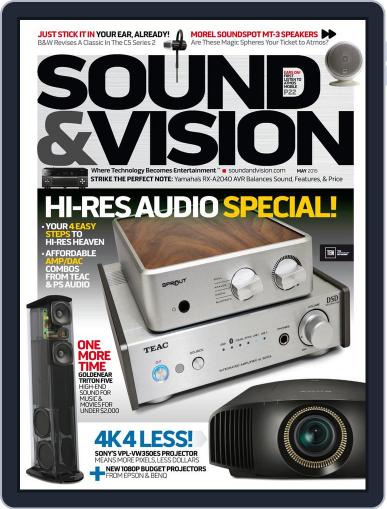 Sound & Vision April 3rd, 2015 Digital Back Issue Cover