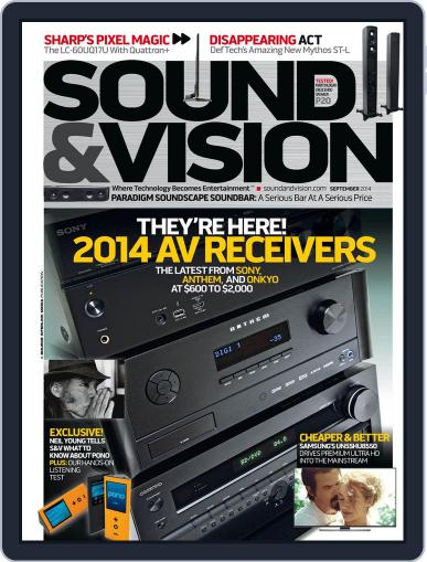 Sound & Vision August 1st, 2014 Digital Back Issue Cover