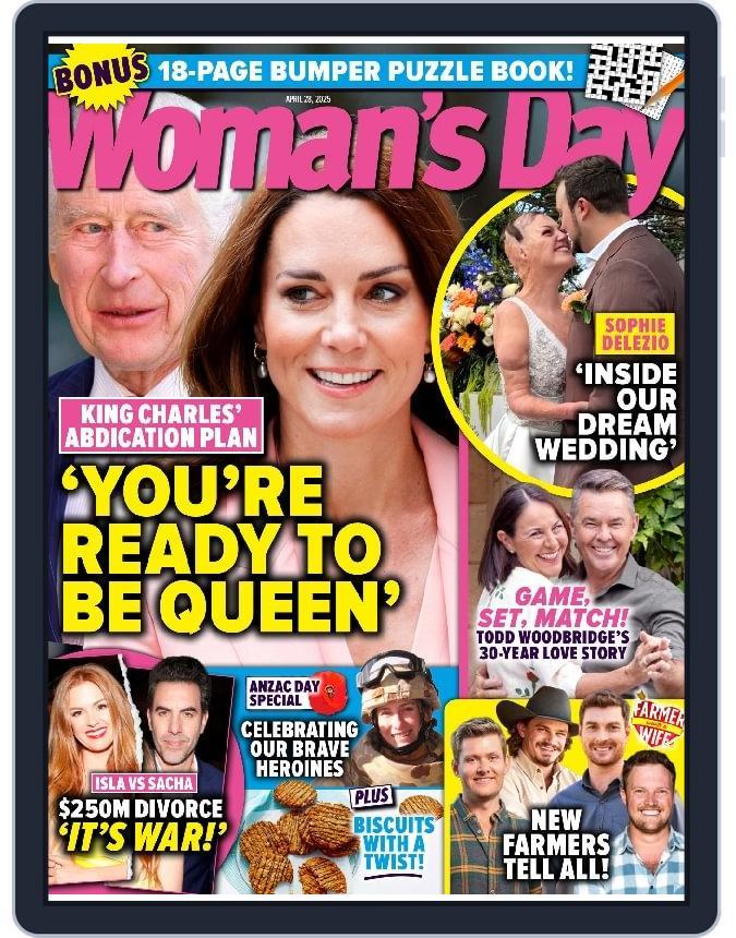 Woman's Day Australia (Digital) Subscription                    April 21st, 2025 Issue