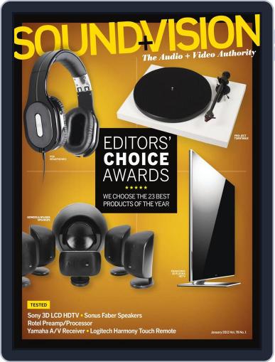 Sound & Vision December 15th, 2012 Digital Back Issue Cover