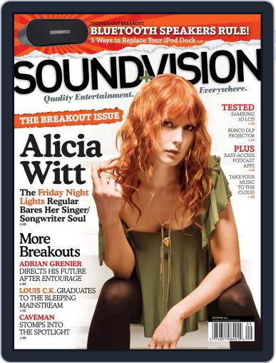 Sound & Vision August 8th, 2011 Digital Back Issue Cover
