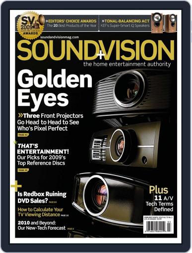 Sound & Vision January 16th, 2010 Digital Back Issue Cover