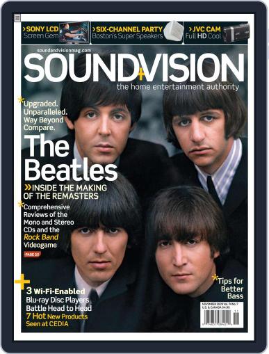 Sound & Vision October 10th, 2009 Digital Back Issue Cover