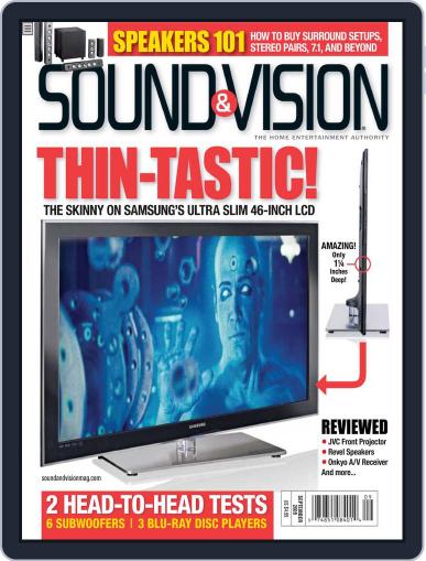 Sound & Vision August 18th, 2009 Digital Back Issue Cover