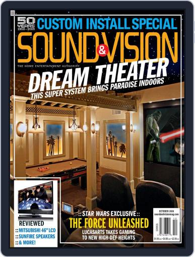 Sound & Vision September 2nd, 2008 Digital Back Issue Cover