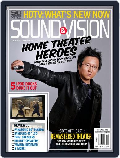 Sound & Vision August 6th, 2008 Digital Back Issue Cover