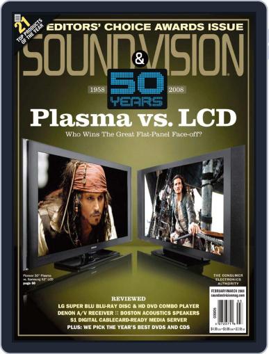 Sound & Vision January 15th, 2008 Digital Back Issue Cover